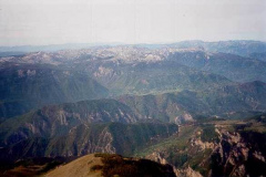 Gebirgsflug-nach-Mostar